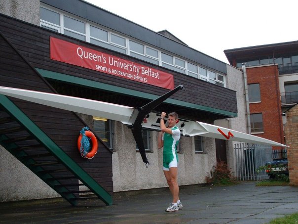 The boys were brought back to the boathouse, on the edge of the Lagan