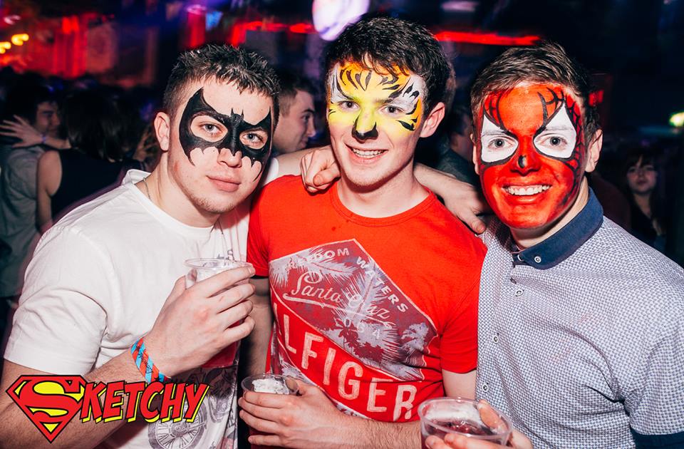 Never seen a grown boy look so happy to be Spiderman