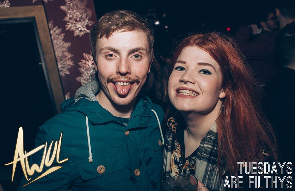 Looks like he's struggling to keep his tongue in his mouth!