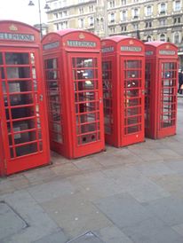 Phone boxes are not an option. You must keep on the move.