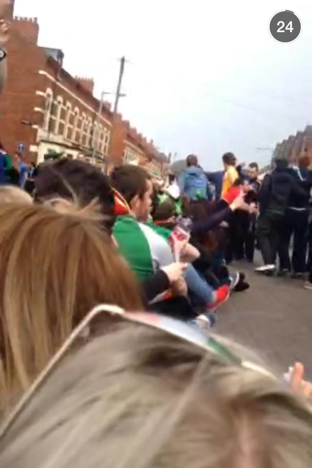 It's like a flash mob!!!