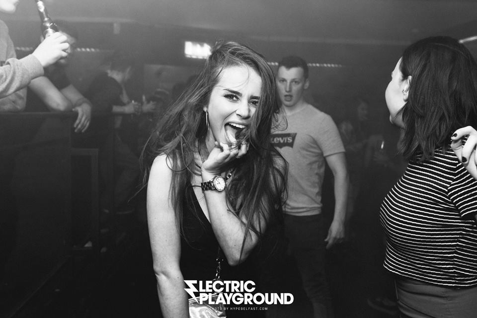The guy in the background....