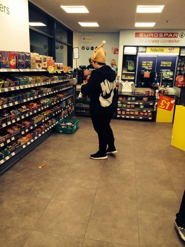 Dakota would undoubtedly be a fan of the chicken hat