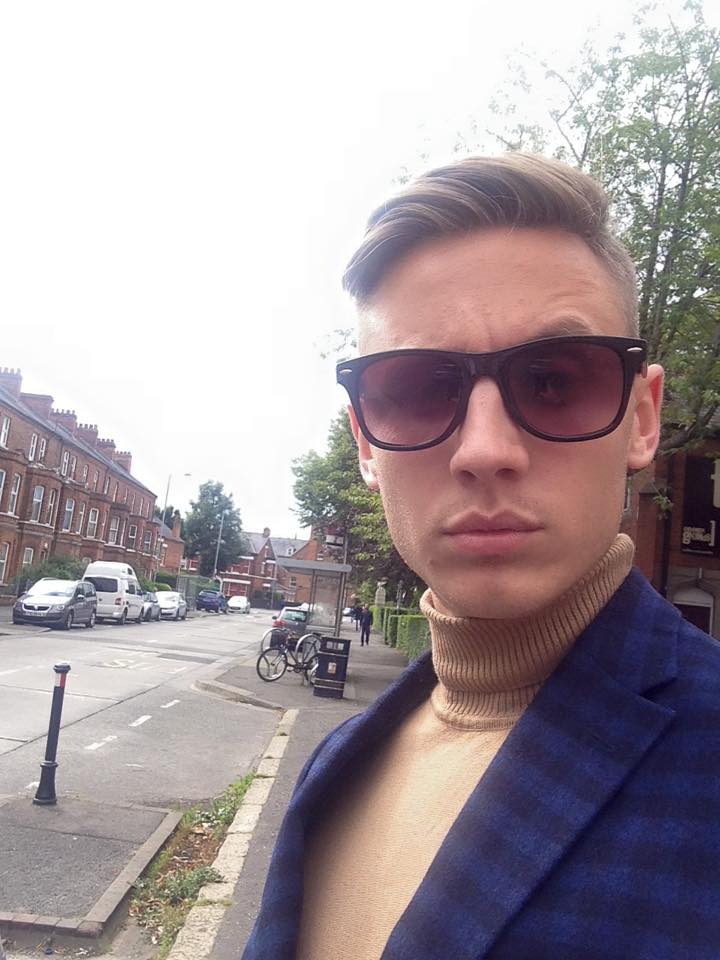 Shane Todd as his posh alter ego, Mike McGoldrick