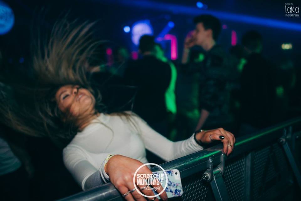 I whip my hair back and forth