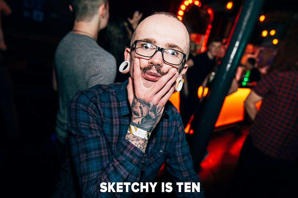 Making sure your stache is still on point