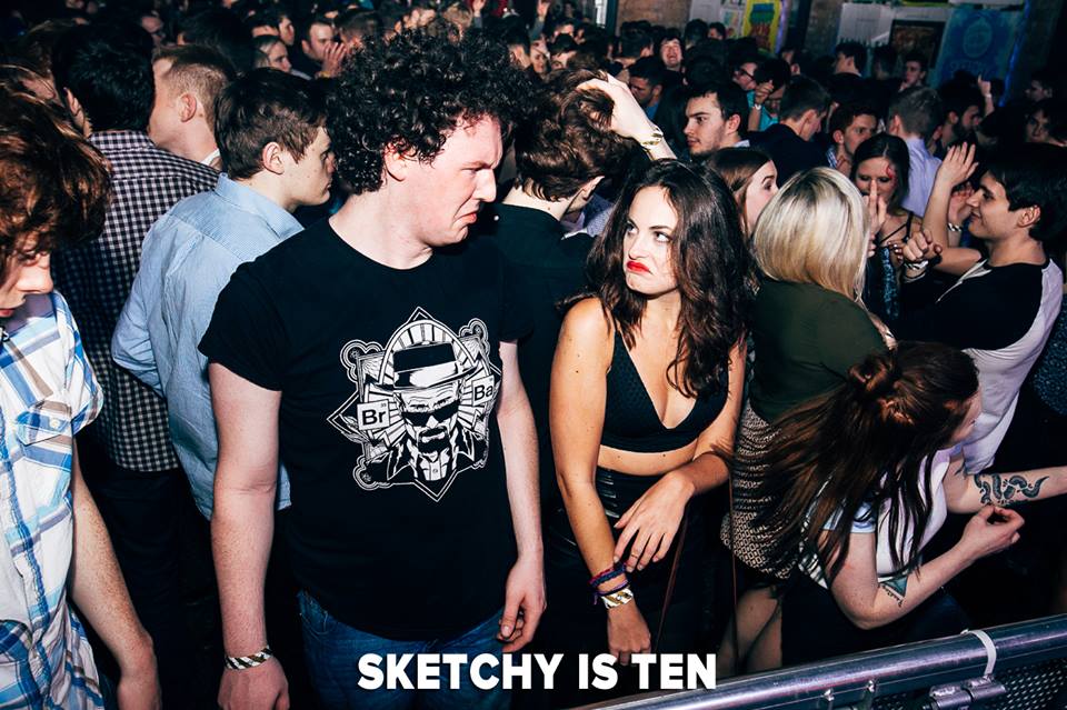 When you've been dancing with someone and then the lights come on and they're not your mate