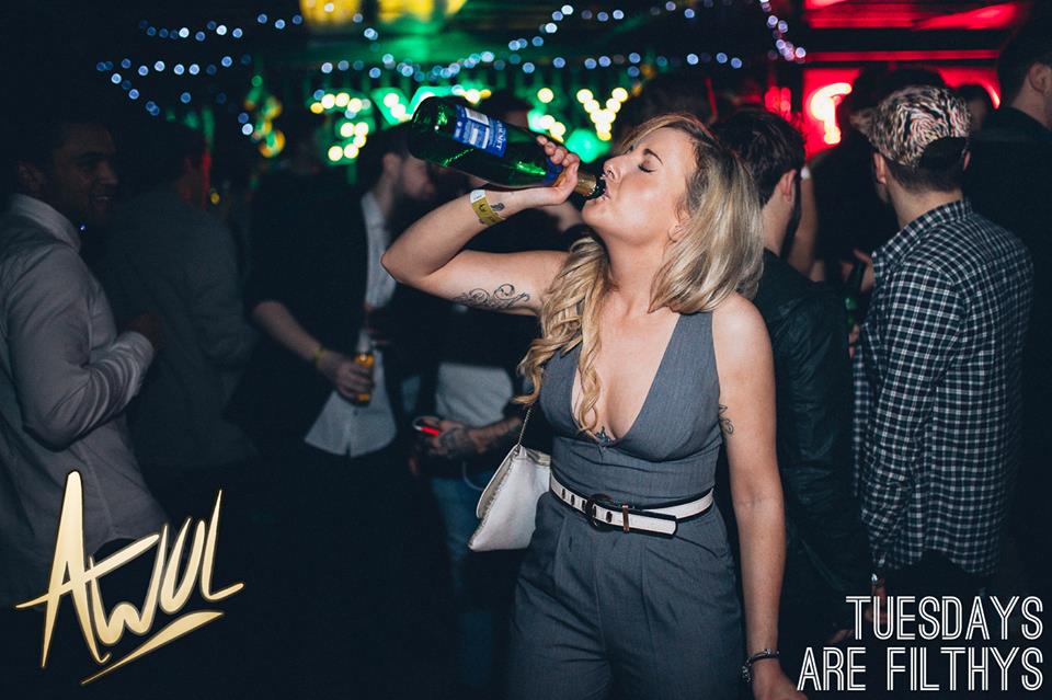 When you receive the text saying 'your taxi has arrived' but haven't finished your drink yet