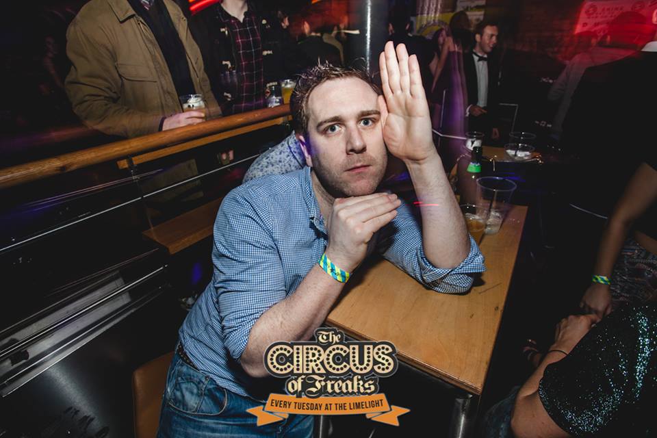 When you're trying to avoid your ex in the club
