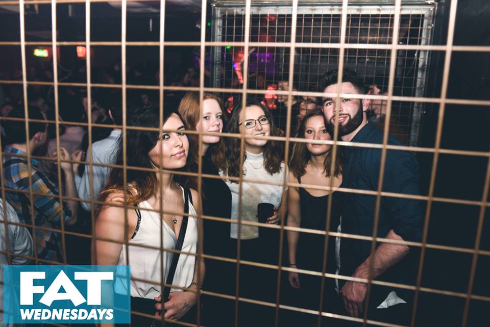 When you get trapped in a cage on your night out