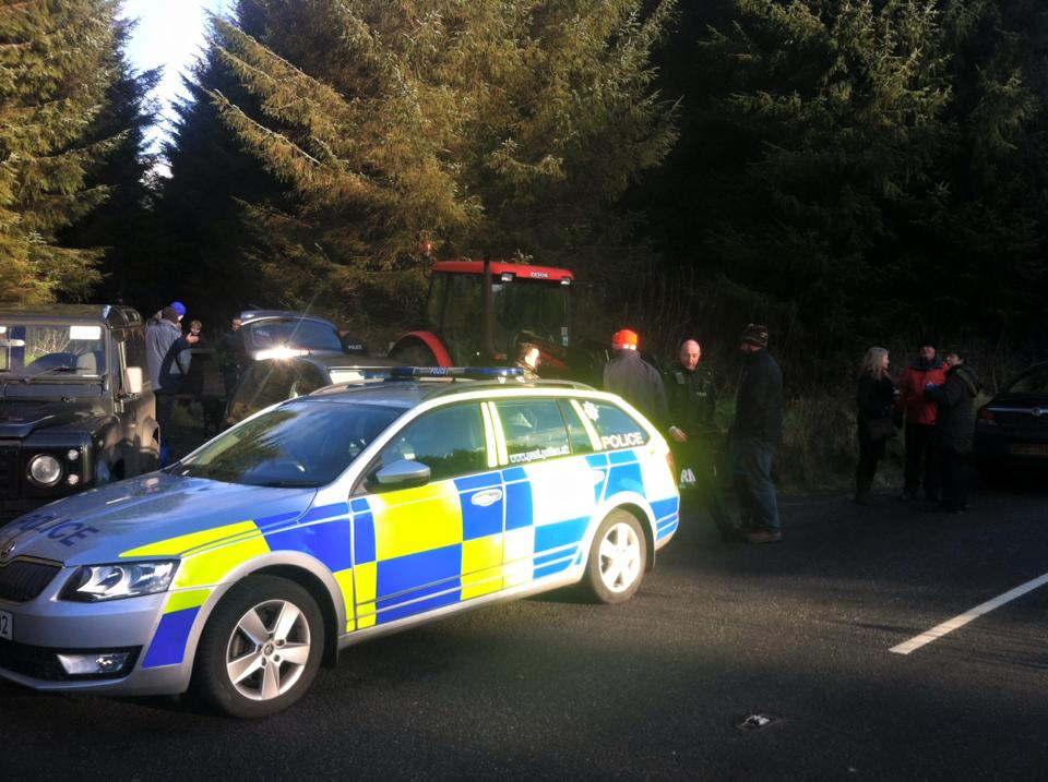 Police on site