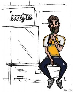 Fig. 1 Holyland male in his natural habitat