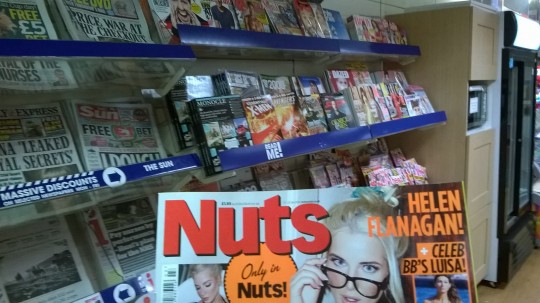 A thing of the past - Lad's mags will soon be gone from the Student Union shop