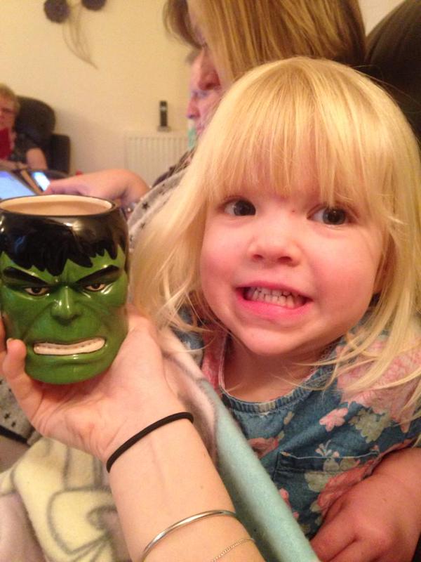 Charleyy's daughter, Scarlett
