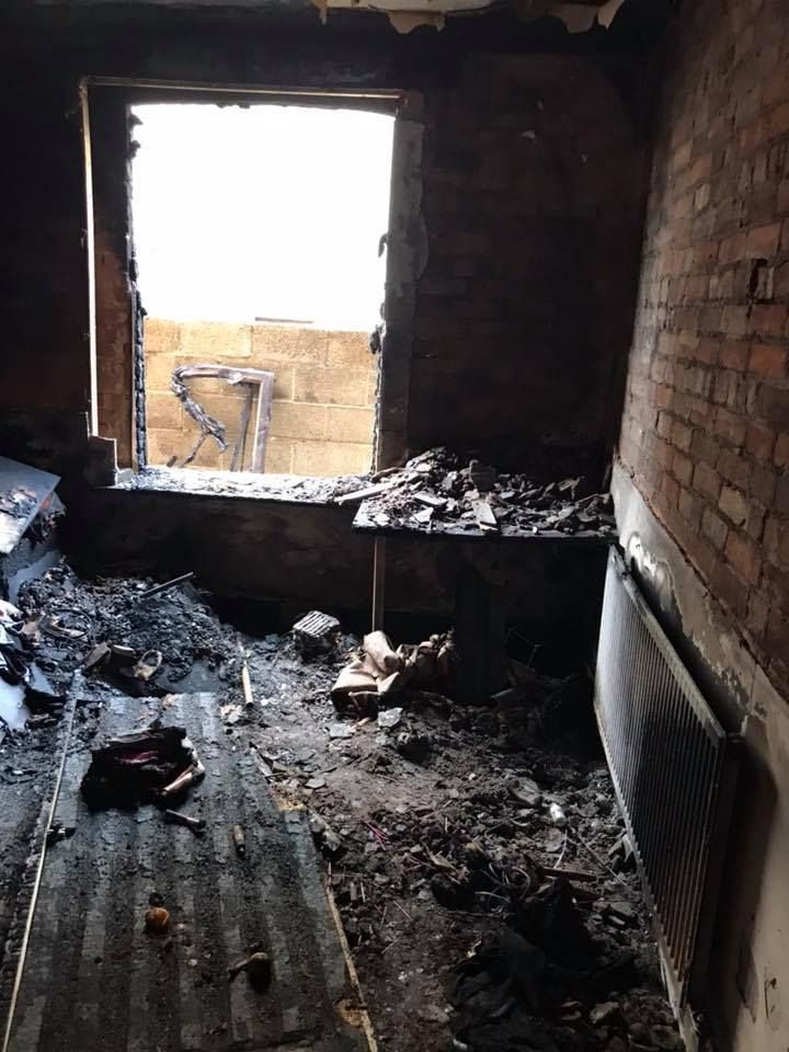 Image may contain: Demolition, Rubble, Brick