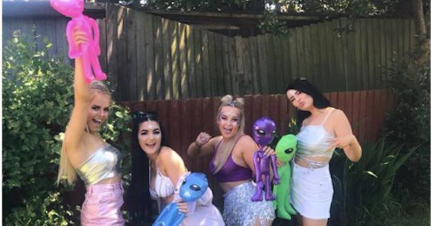Image may contain: Plant, People, Cosplay, Dress, Backyard, Teen, Girl, Kid, Woman, Child, Blonde, Female, Yard, Outdoors, Nature, Apparel, Clothing, Person, Human, Costume