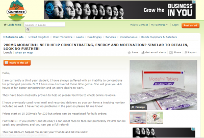 modafinil gumtree