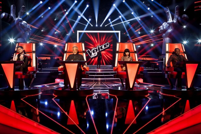 Gearing up to sing to the star judges