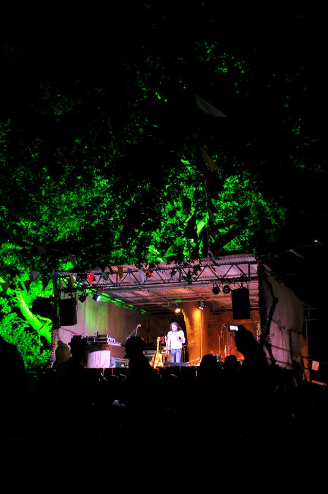 Magical performances on the tree house stage