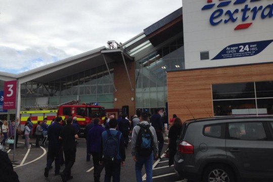 Tesco fire 1