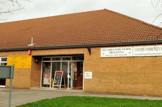 Canton Community Hall, where a meeting was halted by police in 2012