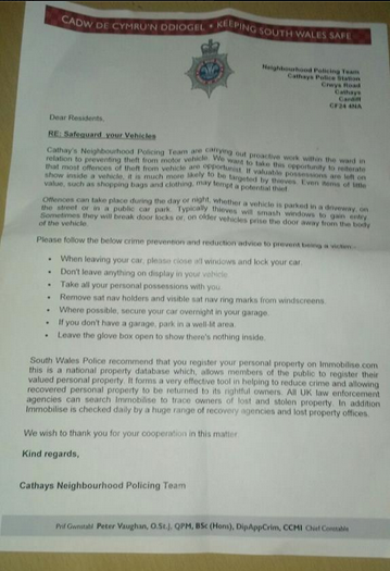 policeletter