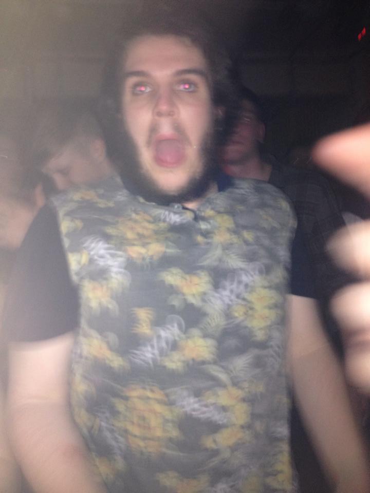 A raver in his natural habitat
