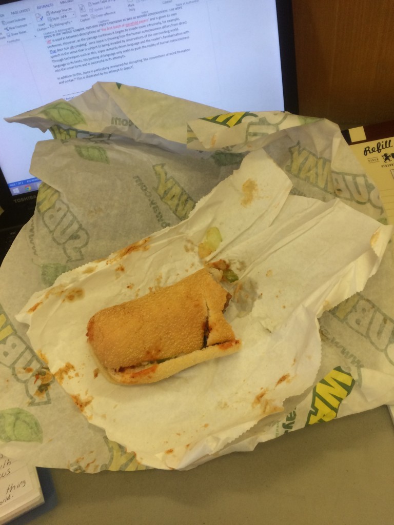 Pussy for not getting a footlong