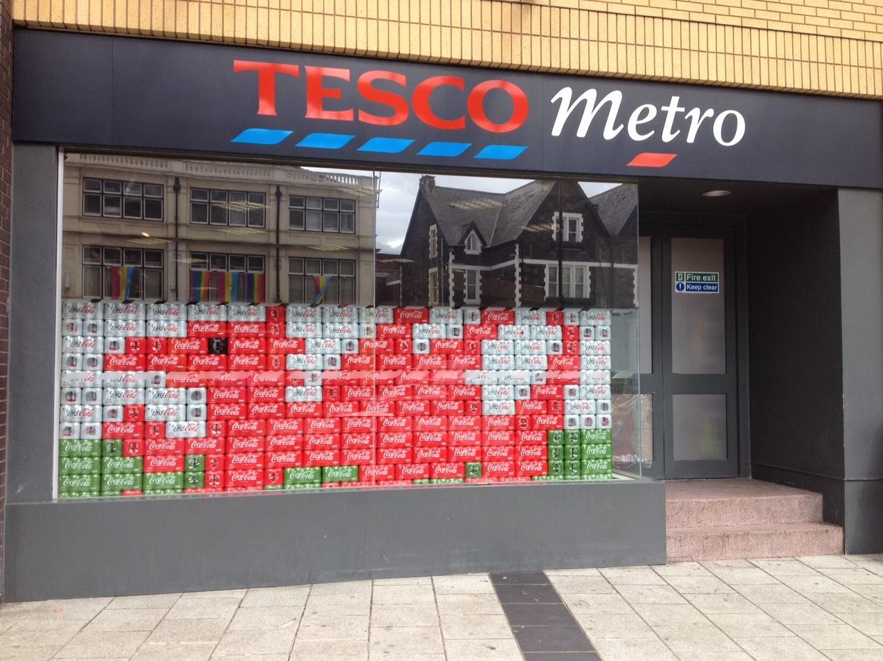 This one recently appeared in the Capitol Centre