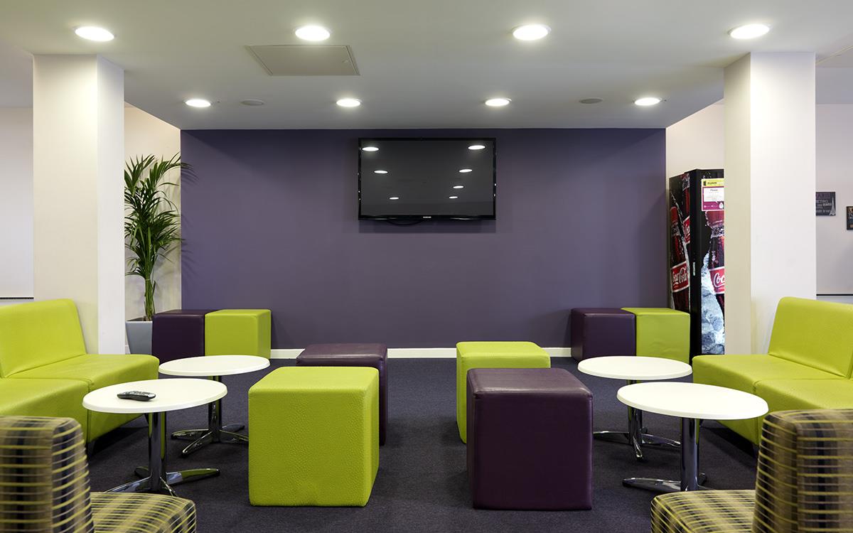 The common room makes a perfect place to make new friends