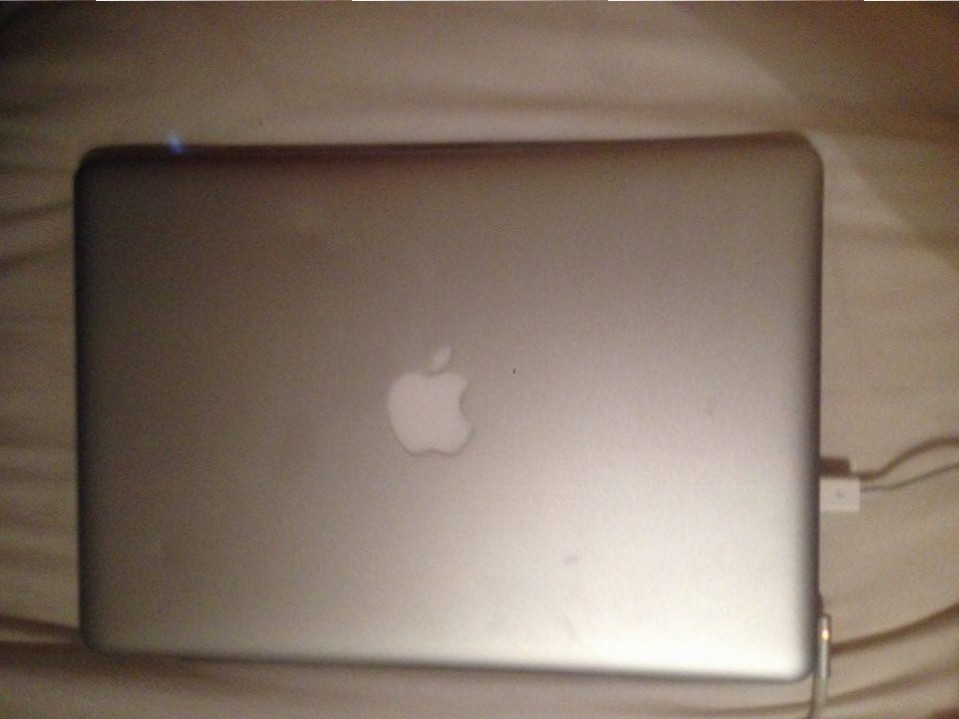 A MacBook has been stolen