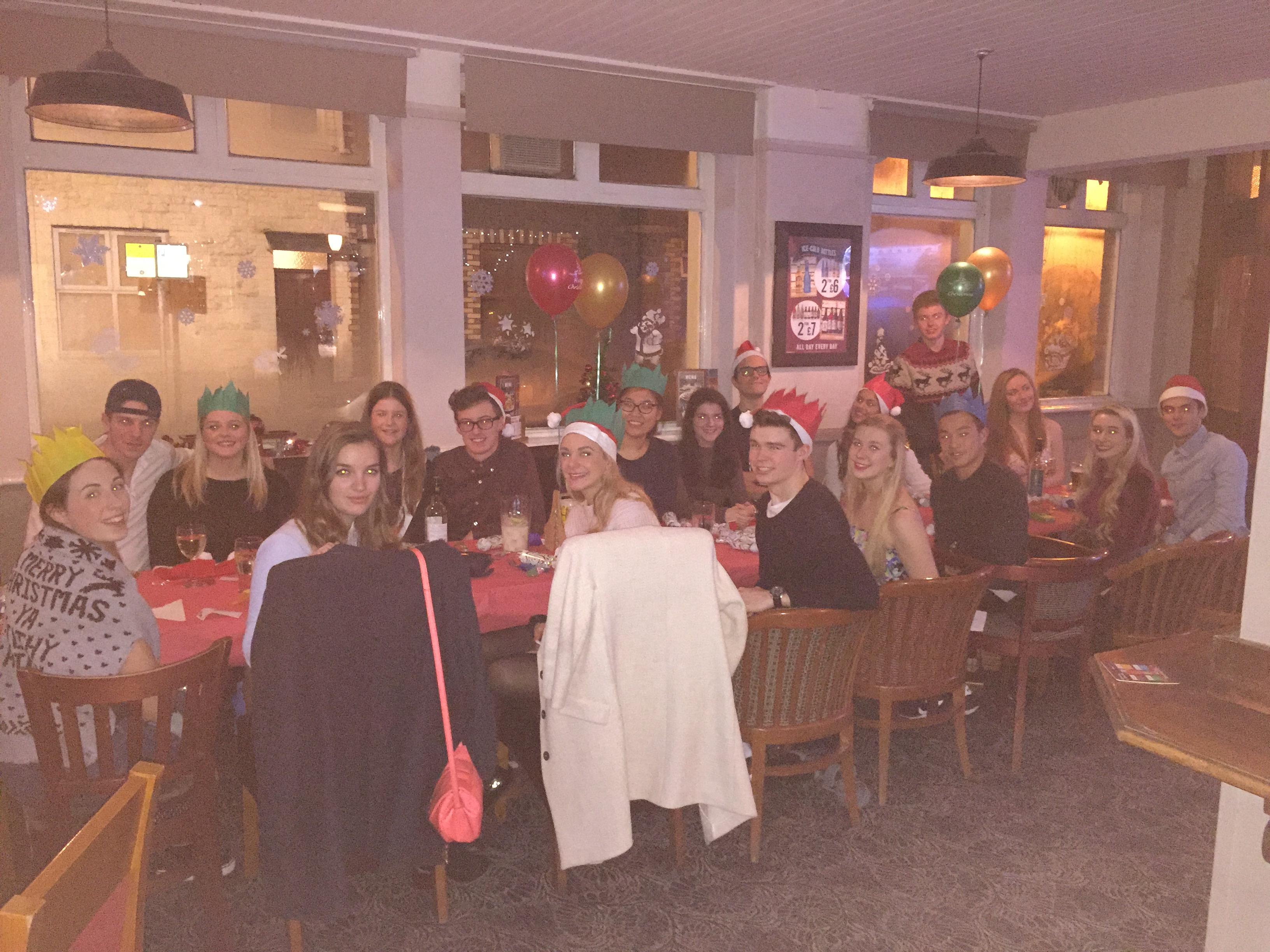 family christmas dinner