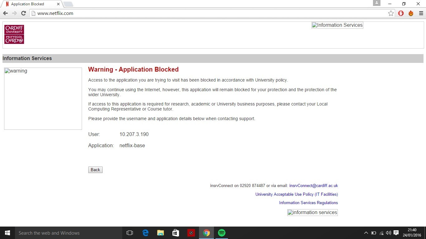 eduroam netflix