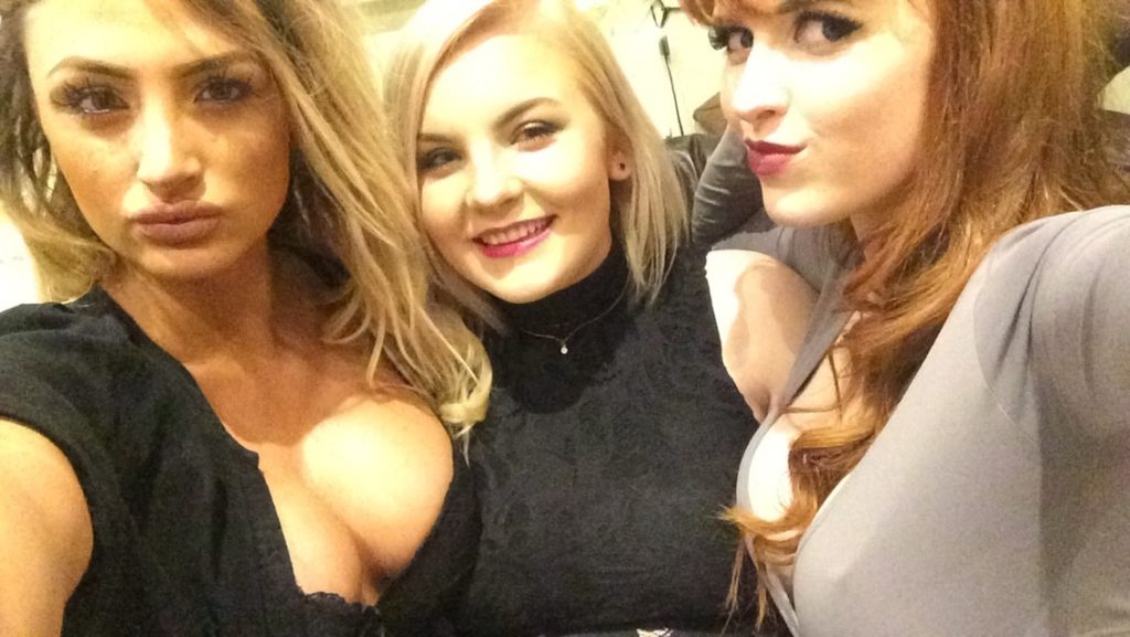 Liana (left) will be on Love Island tonight