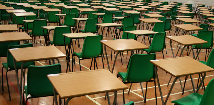 Everyone will receive an electronic exam schedule