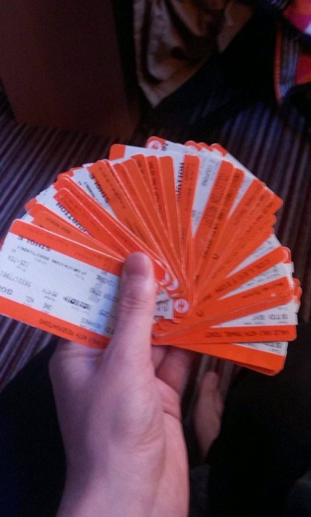 All you have to show for a term's student loan