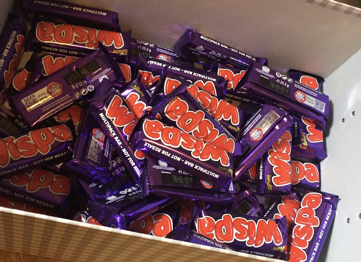 You're allowed to stockpile snacks now. Shhhh. It's okay.
