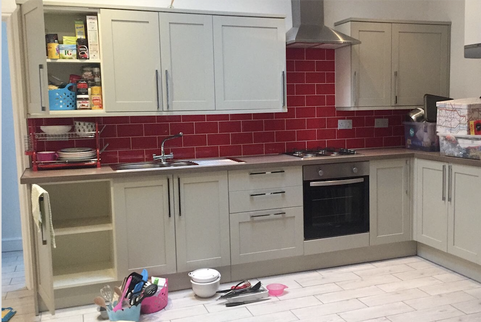 Tbh the tidiest the kitchen ever looked. 