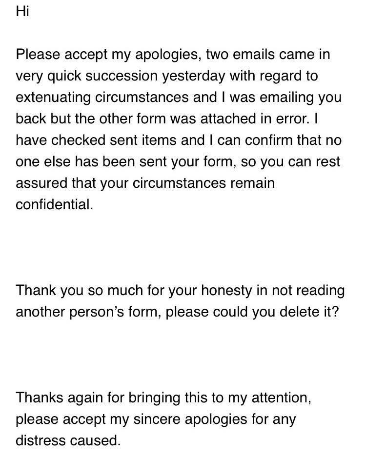Image may contain: Letter, Text