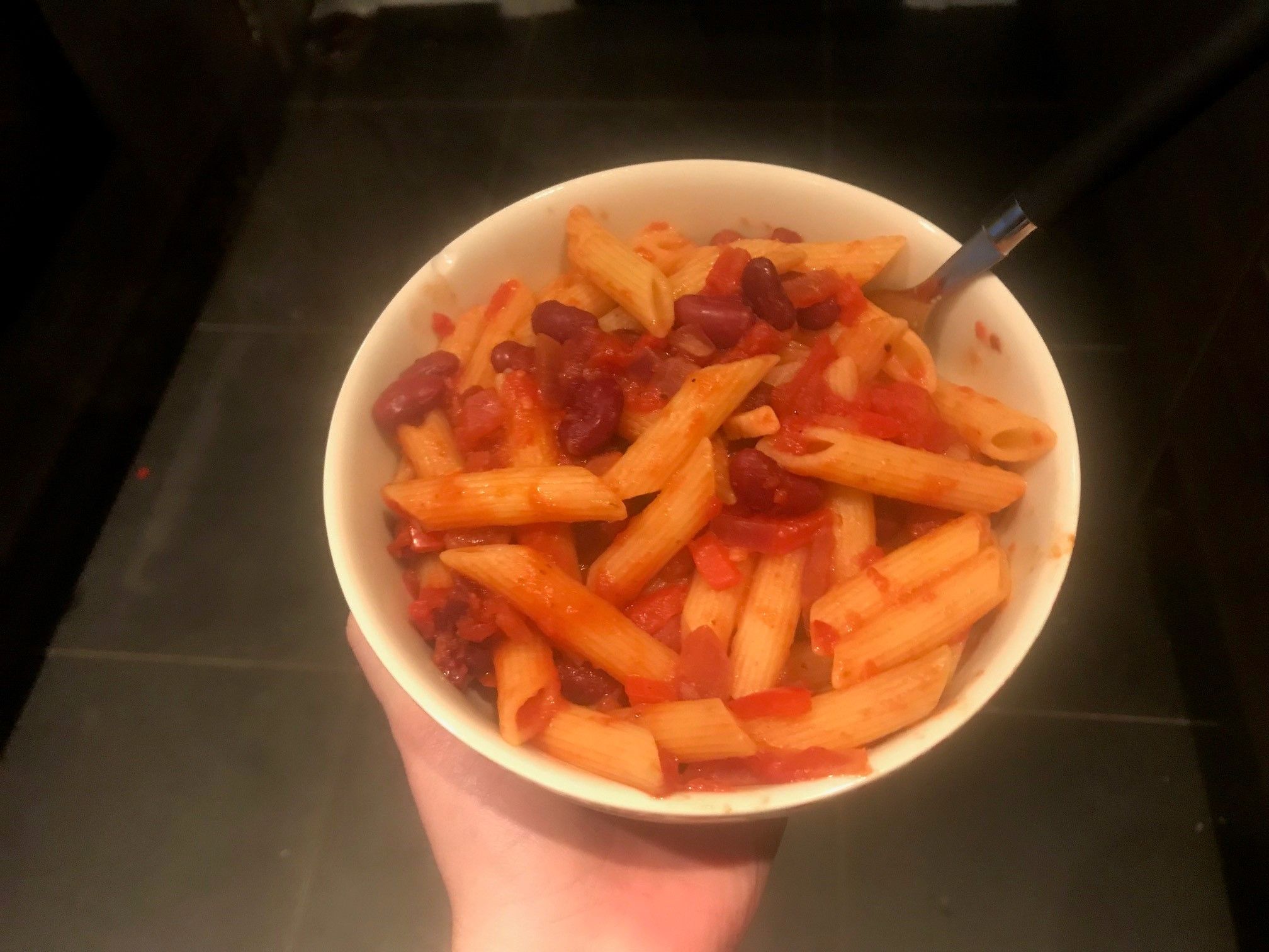 Image may contain: Bowl, Dish, Meal, Food, Fries
