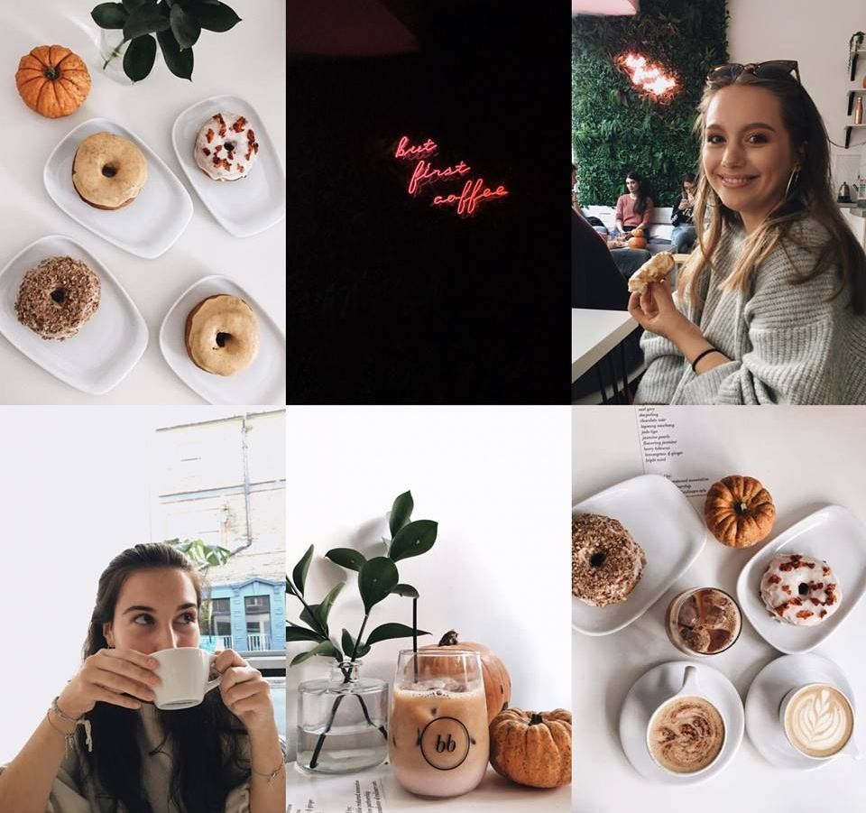 Image may contain: Potted Plant, Jar, Vase, Dessert, Food, Latte, Pottery, Beverage, Drink, Plant, Cup, Coffee Cup, Human, Person