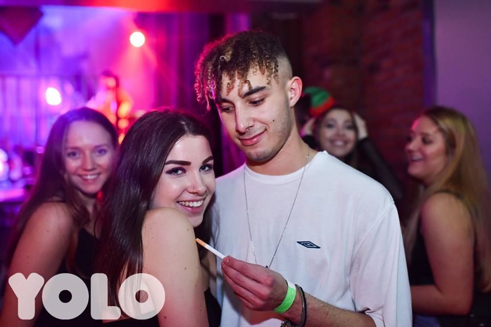 Image may contain: Disco, Night Life, Night Club, Club, Party, Person, Human