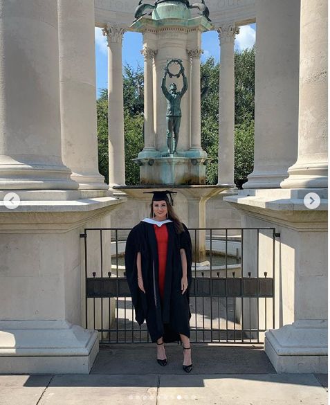 Image may contain: Photo, Photography, Portrait, Statue, Art, Sculpture, Female, Face, Plant, Column, Pillar, Pants, Countryside, Rural, Nature, Outdoors, Shelter, Graduation, Person, Human, Building, Architecture, Apparel, Clothing