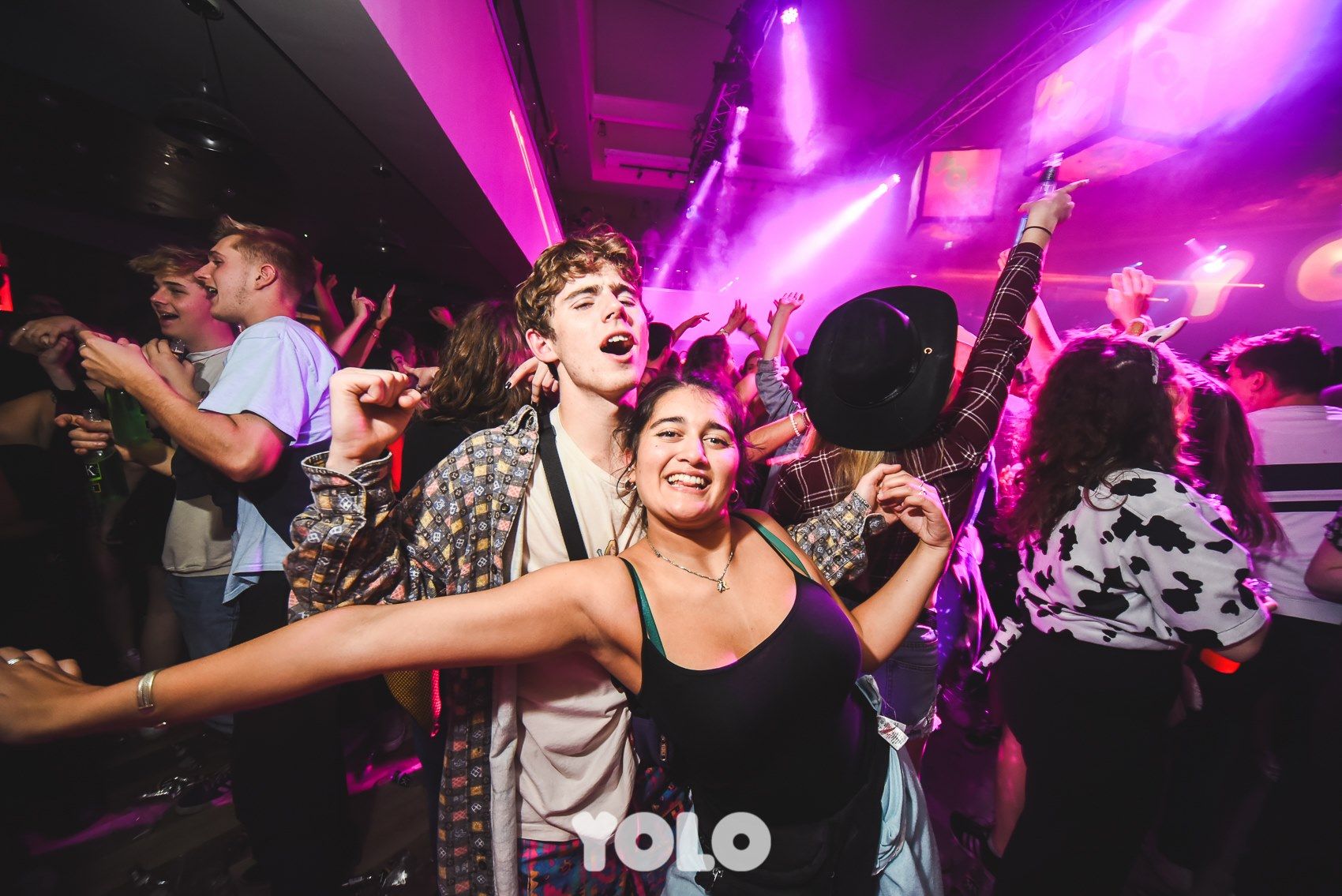 Image may contain: Disco, Night Life, Night Club, Club, Party, Human, Person