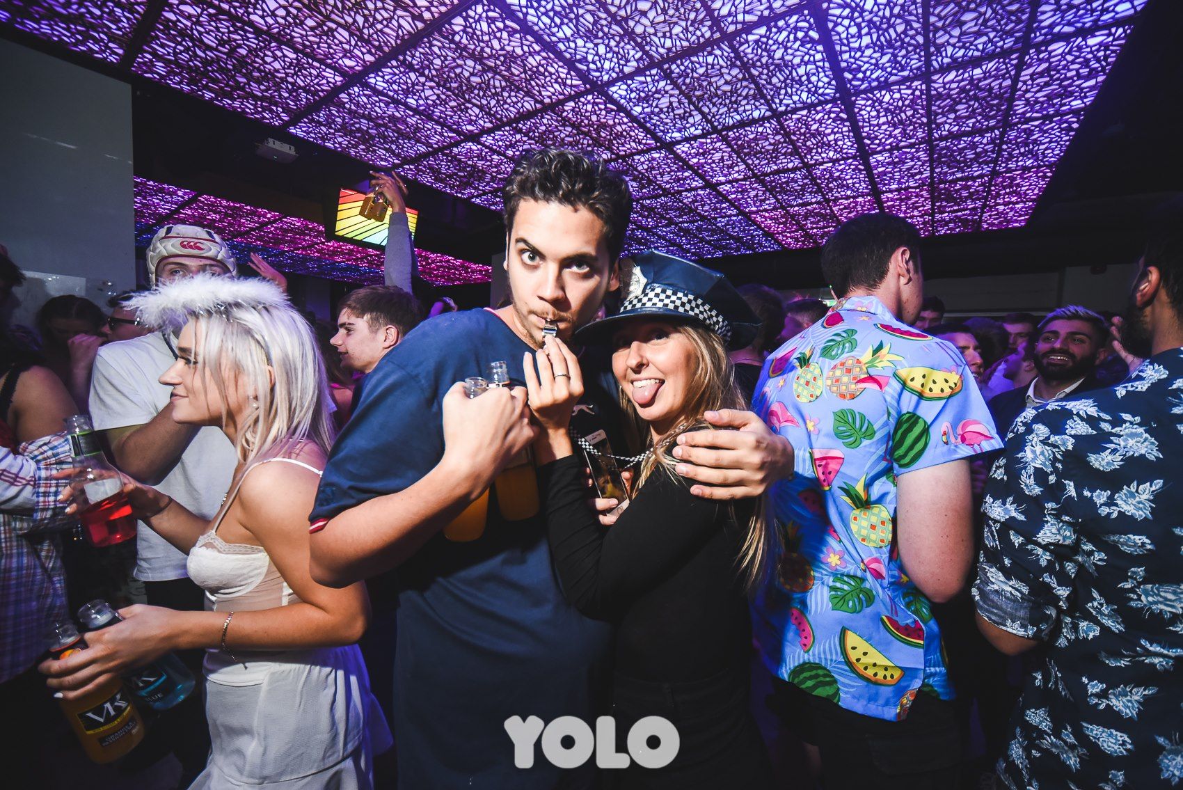 Image may contain: Night Club, Club, Party, Human, Person