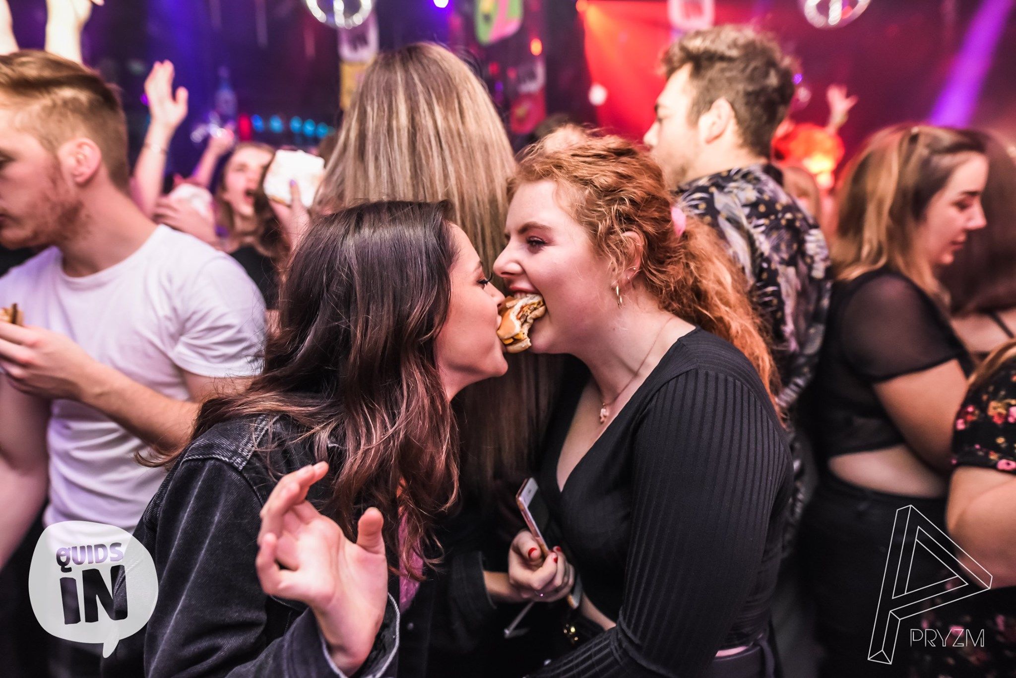 Image may contain: Night Life, Club, Night Club, Party, Person, Human
