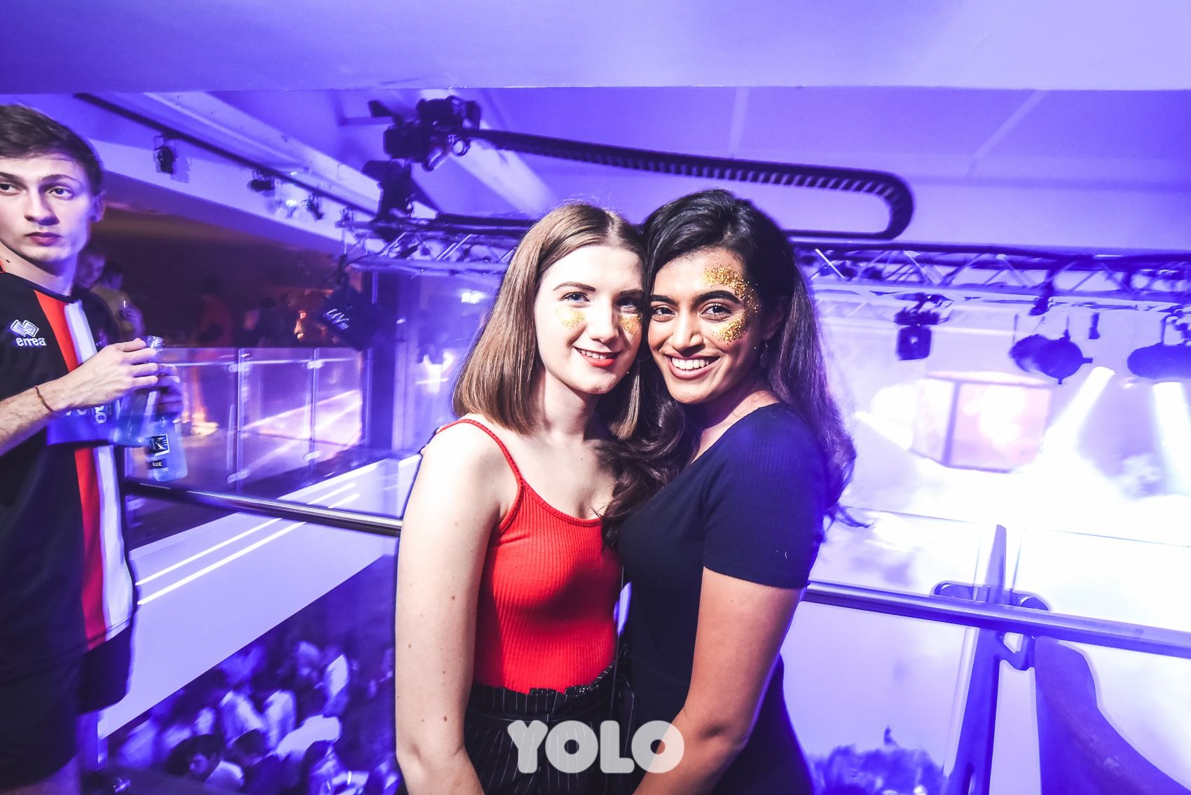 Image may contain: Party, Disco, Night Club, Club, Person, Human