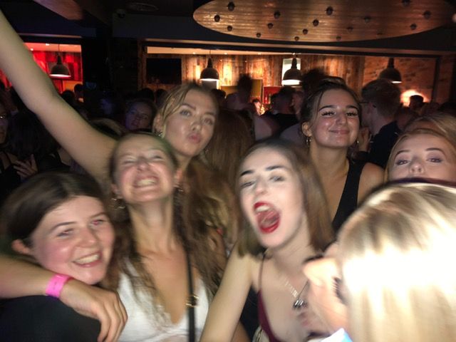 Image may contain: Portrait, Photography, Photo, Female, Head, Pub, Bar Counter, Face, Night Club, Night Life, Club, Person, Human, Party
