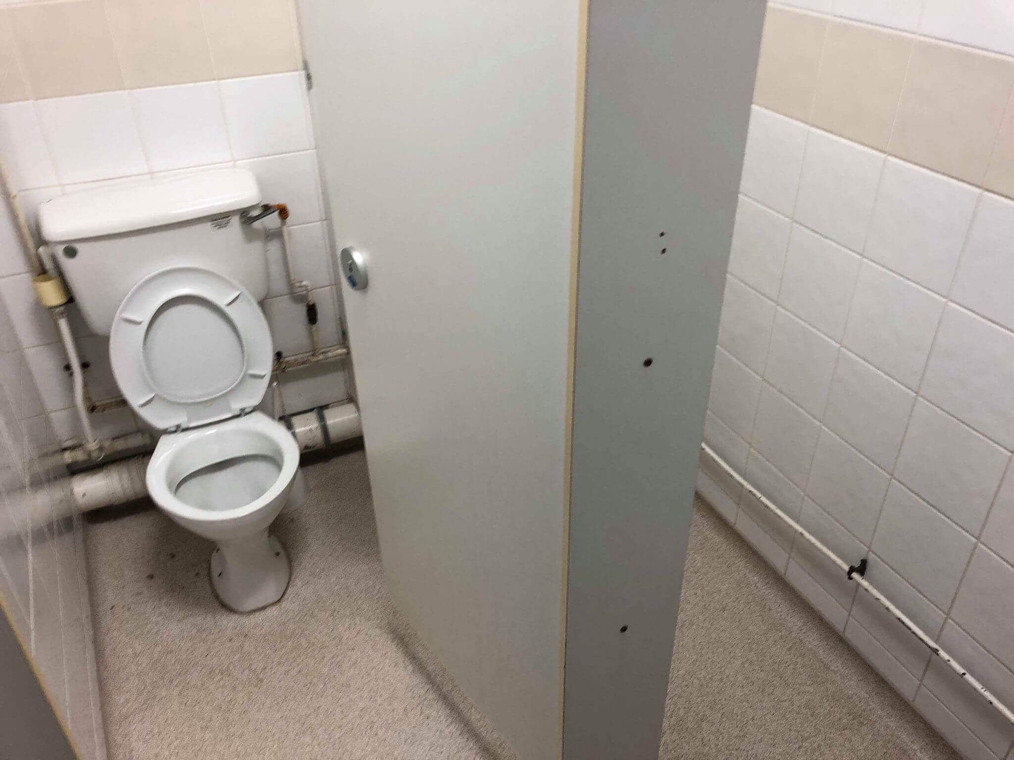 Image may contain: Bathroom, Toilet, Room, Indoors