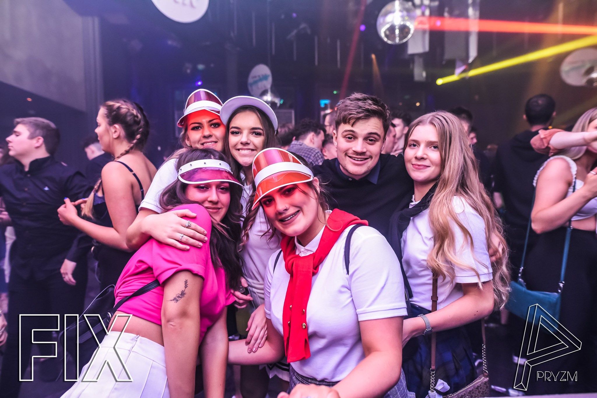 Image may contain: People, Leisure Activities, Accessories, Accessory, Sunglasses, Night Club, Club, Party, Night Life, Human, Person